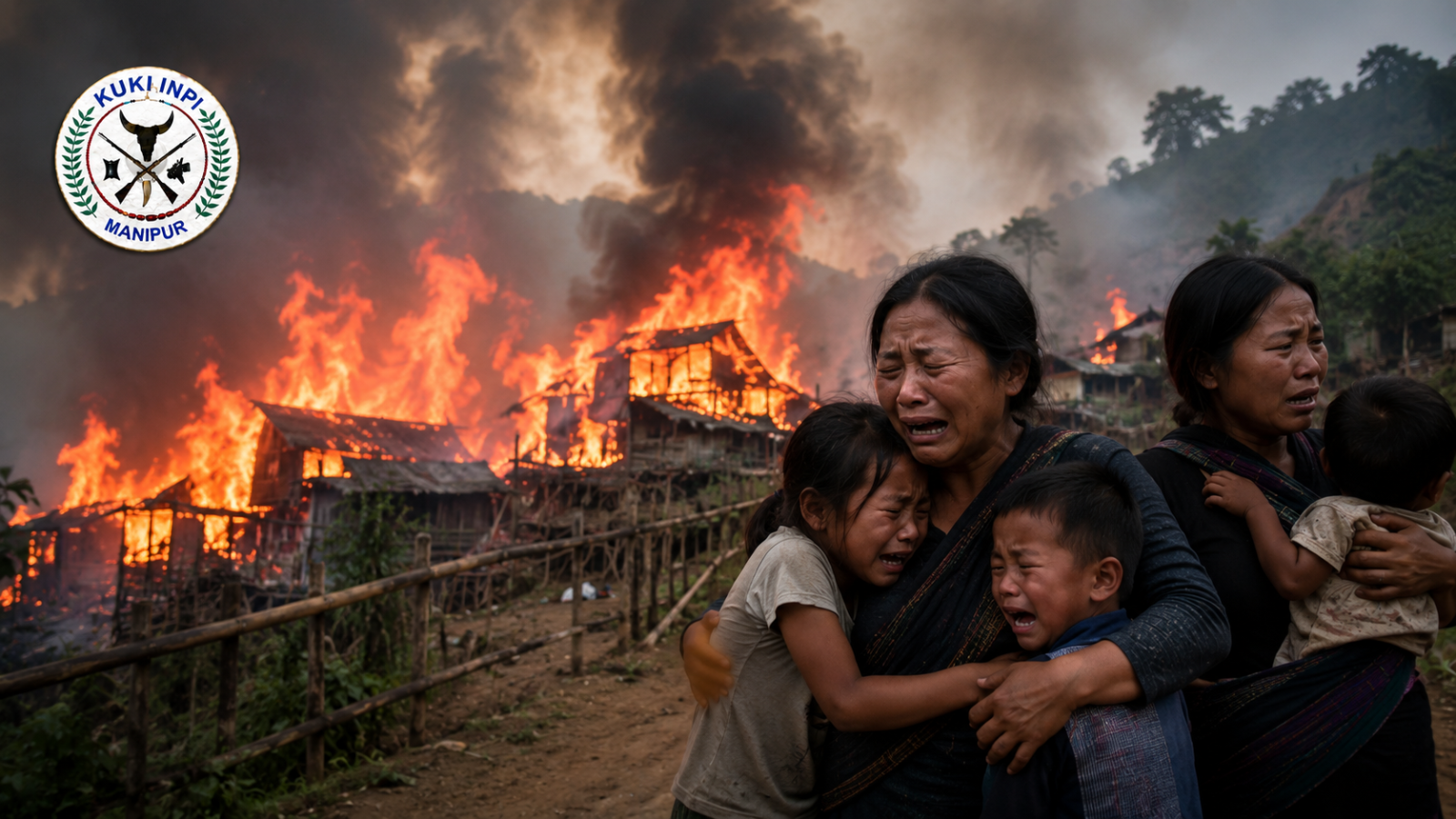 Kuki Inpi Demands Action Over Kharam Vaiphei Village Burning
